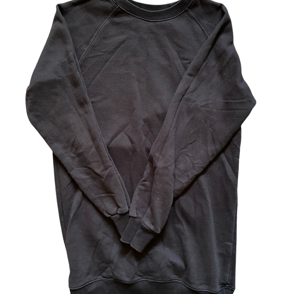 Aritzia TNA Black Sweater Dress.
